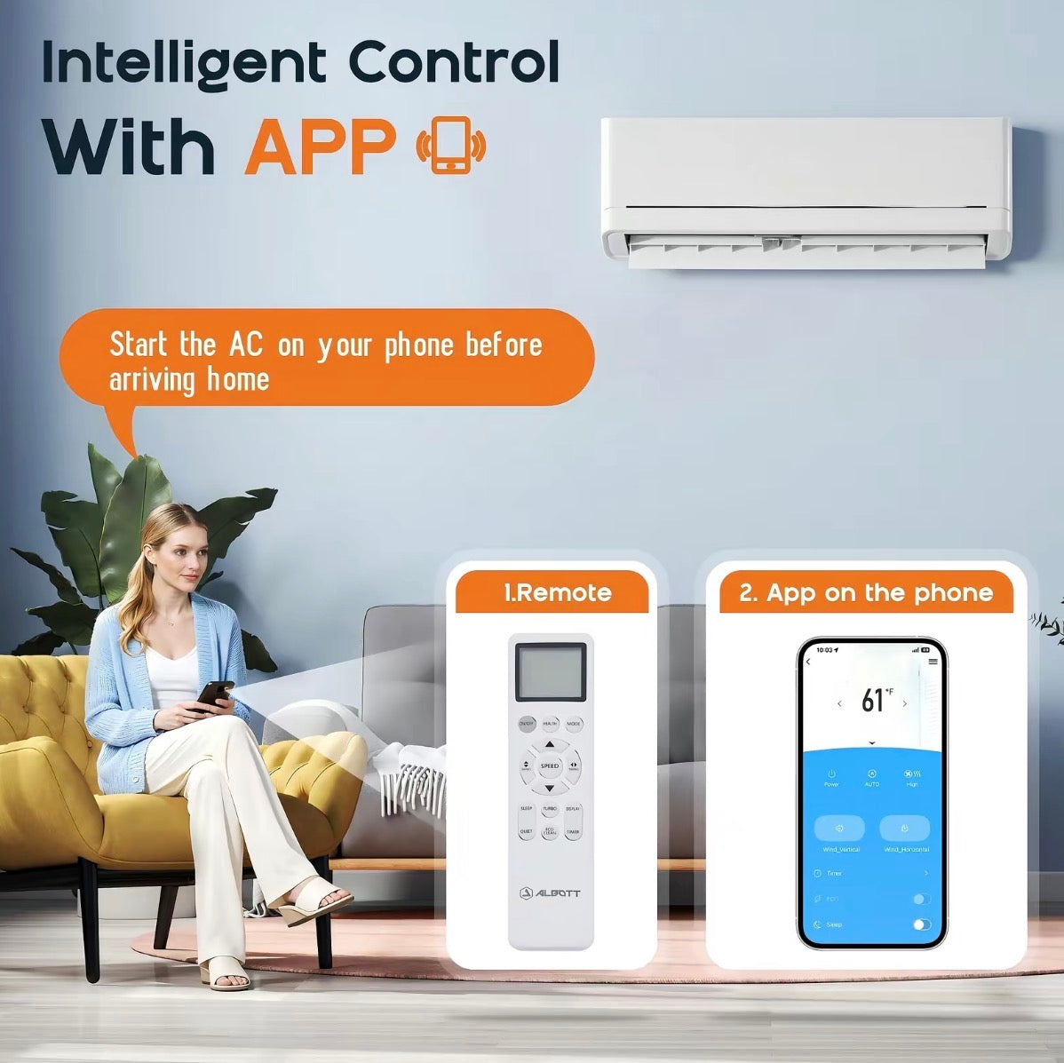 The Aurivo Duo — 12K–36K Ductless Mini Split Heat Pump & AC System